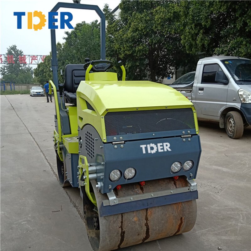 Road Roller Manufacturer - TDER Small Vibratory 1-4ton Mini Compactor
