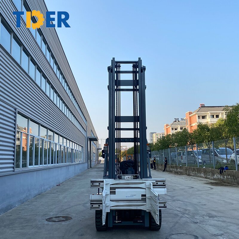 Forklift Attachment Manufacturer - TDER Bale Brick Paper Roll Clamp 2-3.5