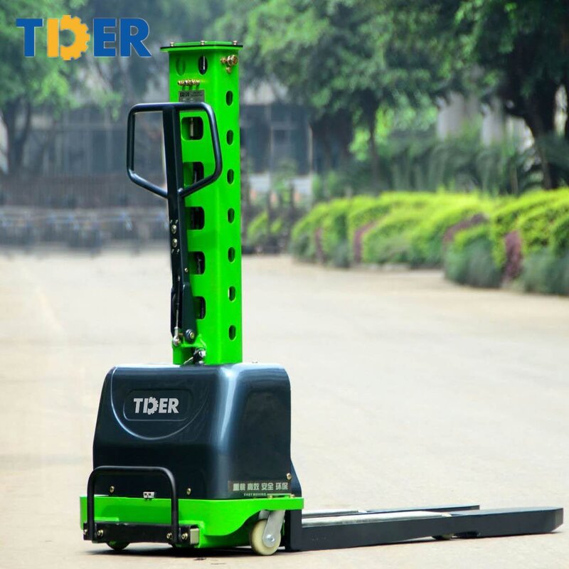 Electric Stacker Manufacturer - TDER Self Loading 500kg Pallet Auto Lift