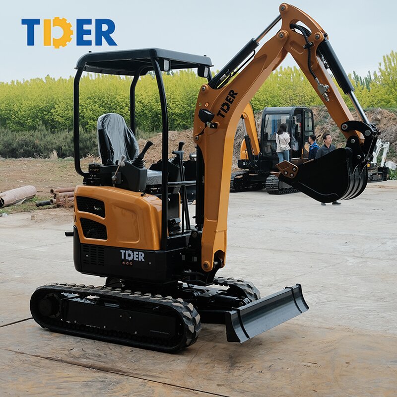 Mini Excavator Manufacturer - TDER 1.8-2 Tonne Small Digger with Zero Tail
