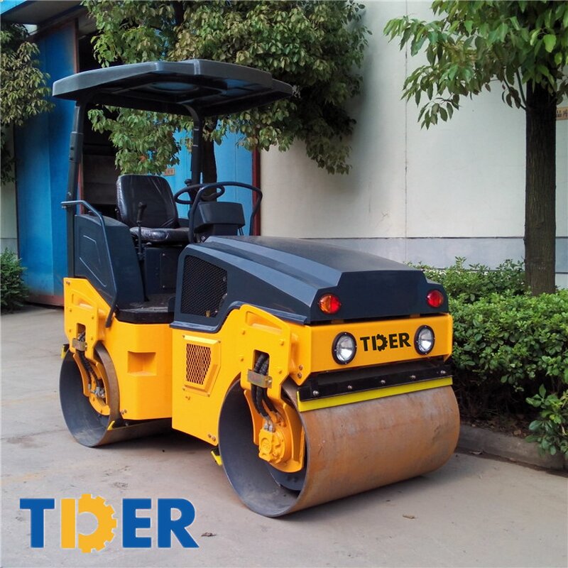 Road Roller Manufacturer - TDER NEW Made in China Double Drum 2-4 TON