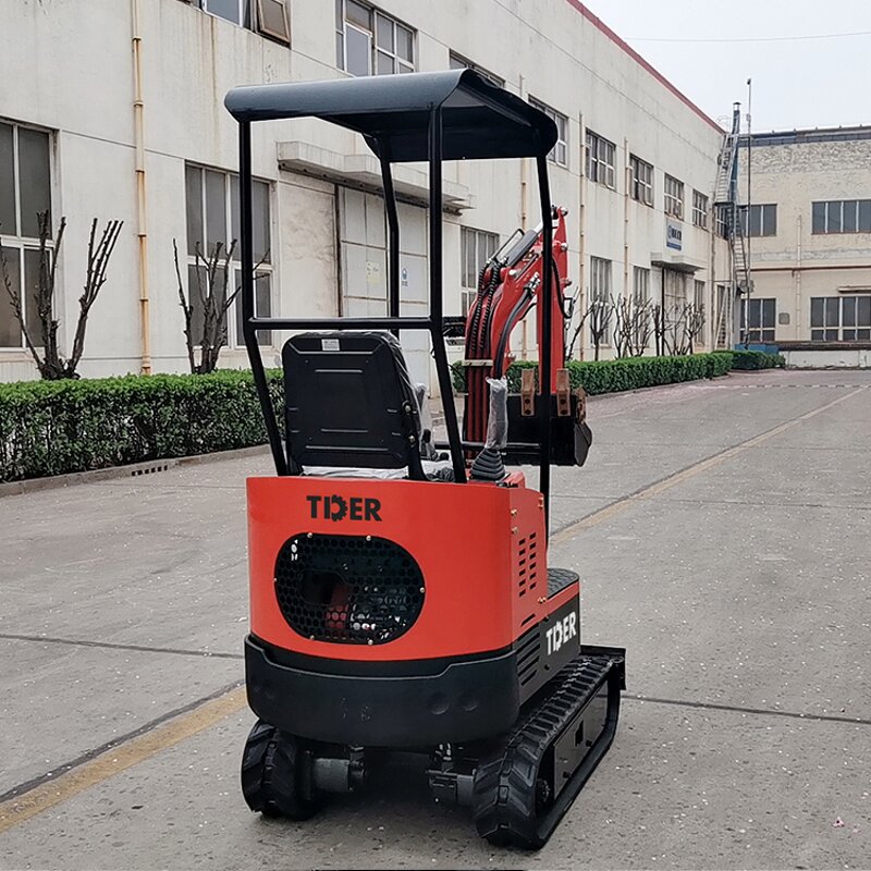 Electric Excavator Manufacturer - TDER Electric Hydraulic 800kg-2t Mini