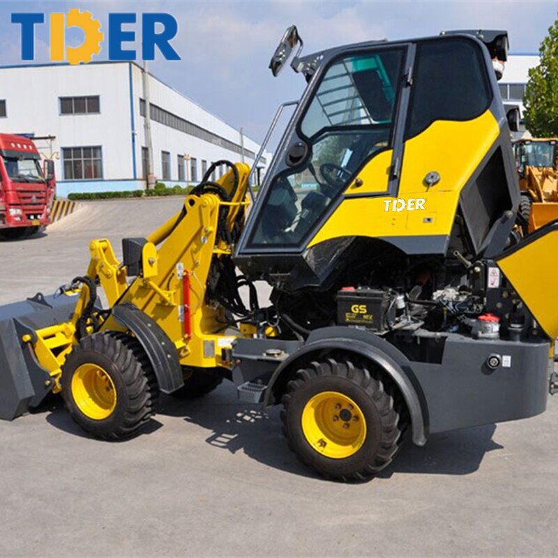 Wheel Loader Manufacturer - TDER 0.3m3 Bucket 0.8 Ton Small Front Wheel