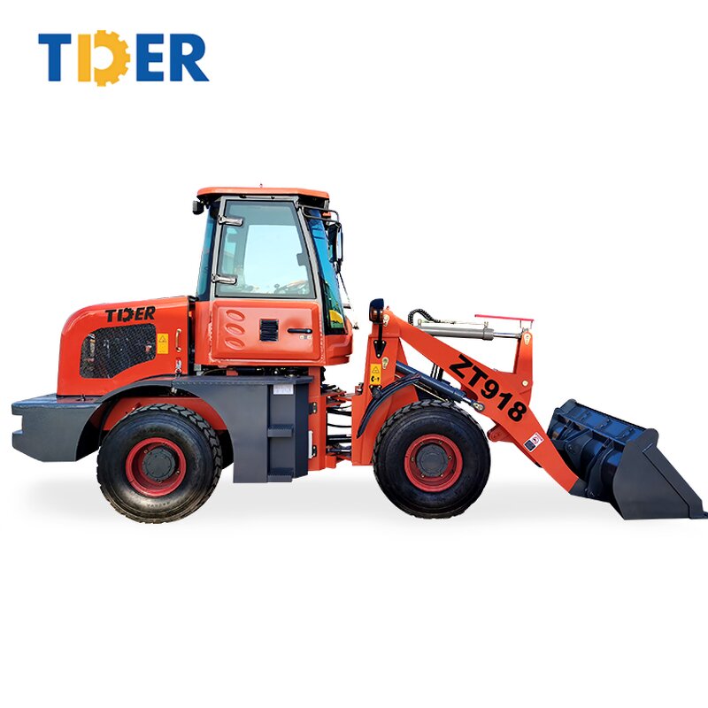 Wheel Loader Manufacturer - TDER Mini Compact Boom 1-1.8 Ton Front End