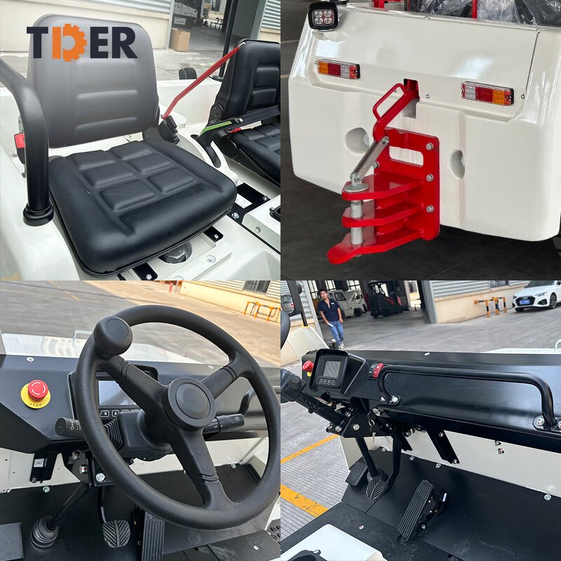 Airport Tractor Manufacturer - TDER GSE Transportation 25KN Seated with