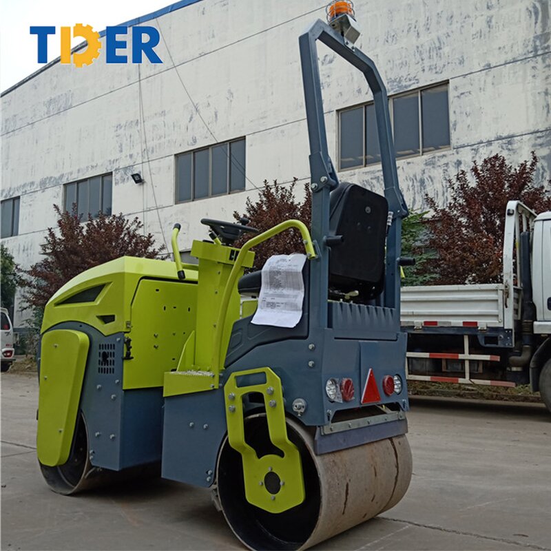 Road Roller Manufacturer - TDER Small Vibratory 1-4ton Mini Compactor