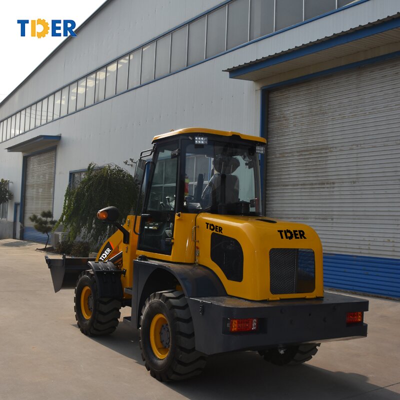 Wheel Loader Manufacturer - TIDER 915 918 Mini 1.5 Ton 4wd Tractor with