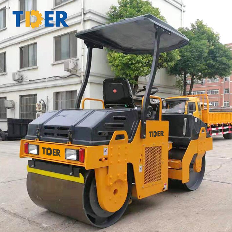Road Roller Manufacturer - TDER 1-2.5 Ton Road Construction Compactor
