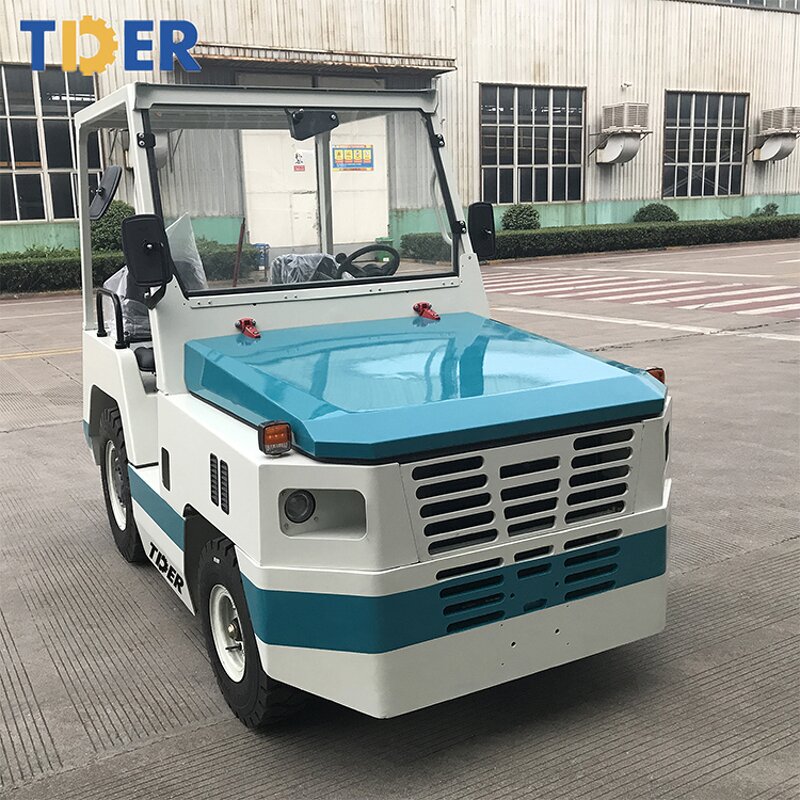 Airport Tow Tractor Manufacturer - TDER Aviation Equipment 25KN 32 Ton