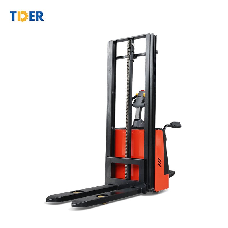 Electric Stacker Manufacturer - Tder Mini Warehouse Lifting 1.4-1.5 Ton