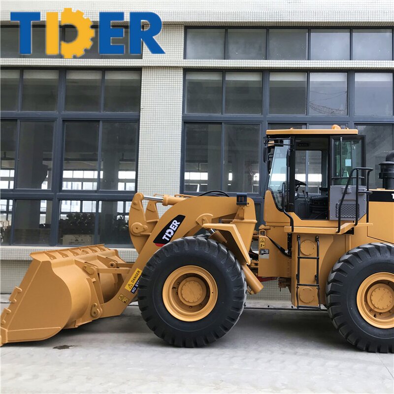 Wheel Loader Manufacturer - TDER China Machine 5 Ton Front End with Joystick