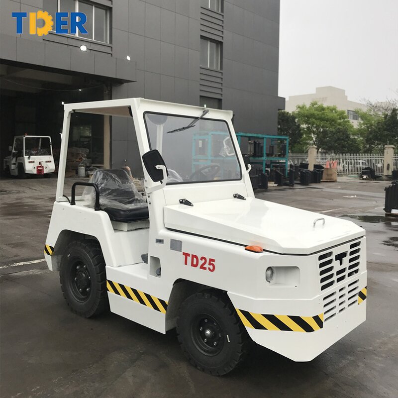 Baggage Tow Tractor Manufacturer - TDER Airport Ground Support Equipment