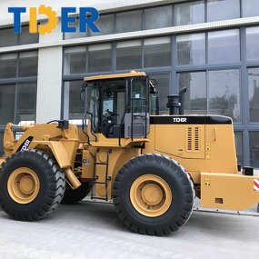 Wheel Loader Manufacturer - TDER China Machine 5 Ton Front End with Joystick