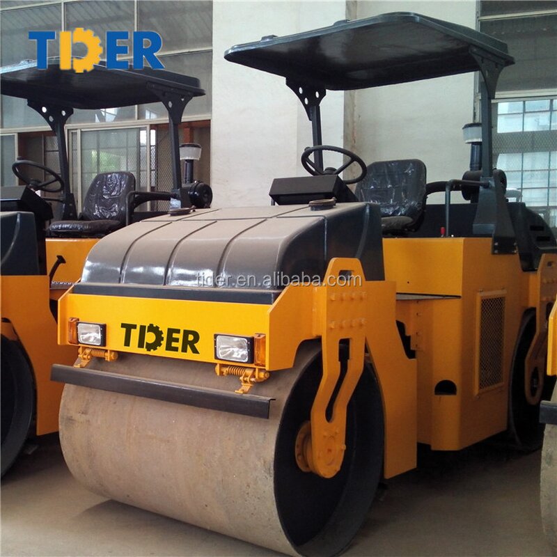 Road Roller Manufacturer - TDER 4 Ton Mini Vibratory Compactor Small
