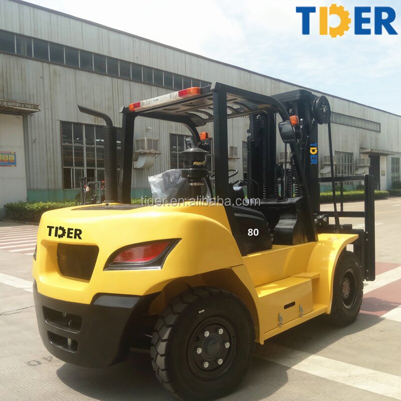 Forklift Manufacturer - TIDER 10 Ton Fork Lift Truck FD100 diesel Engine