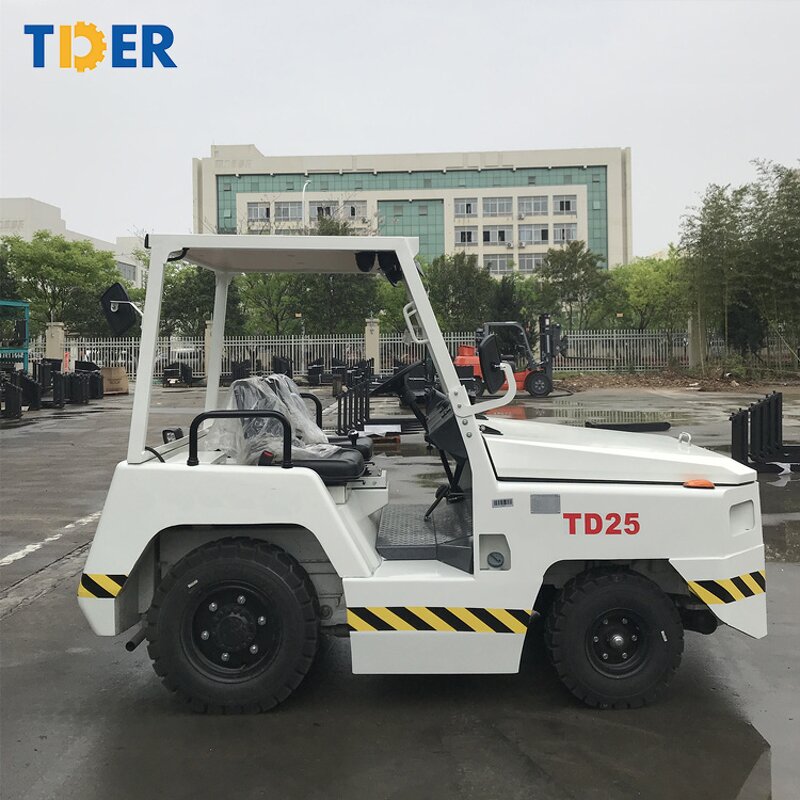 Baggage Tow Tractor Manufacturer - TDER Airport Ground Support Equipment