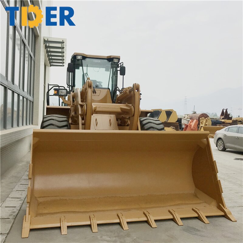 Wheel Loader Manufacturer - TDER China Machine 5 Ton Front End with Joystick