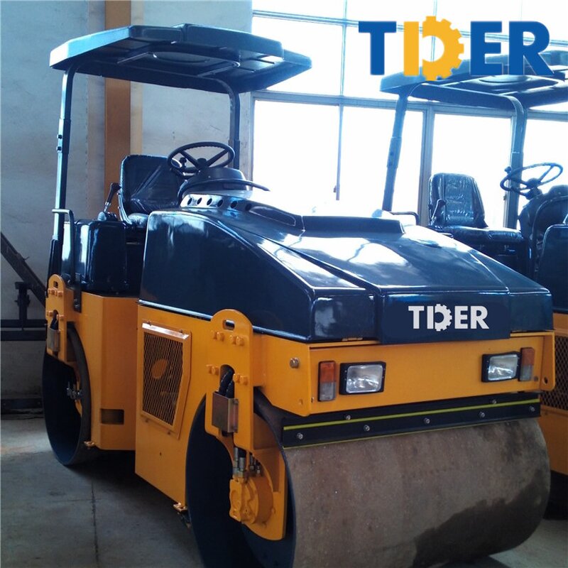 Road Roller Manufacturer - TDER 4 Ton Mini Vibratory Compactor Small