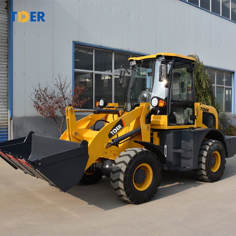 Wheel Loader Manufacturer - TIDER 915 918 Mini 1.5 Ton 4wd Tractor with