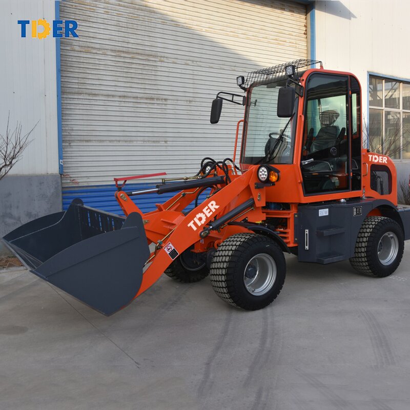 Wheel Loader Manufacturer - TDER Compact Zl08 800kg-3 Ton Mini Loader