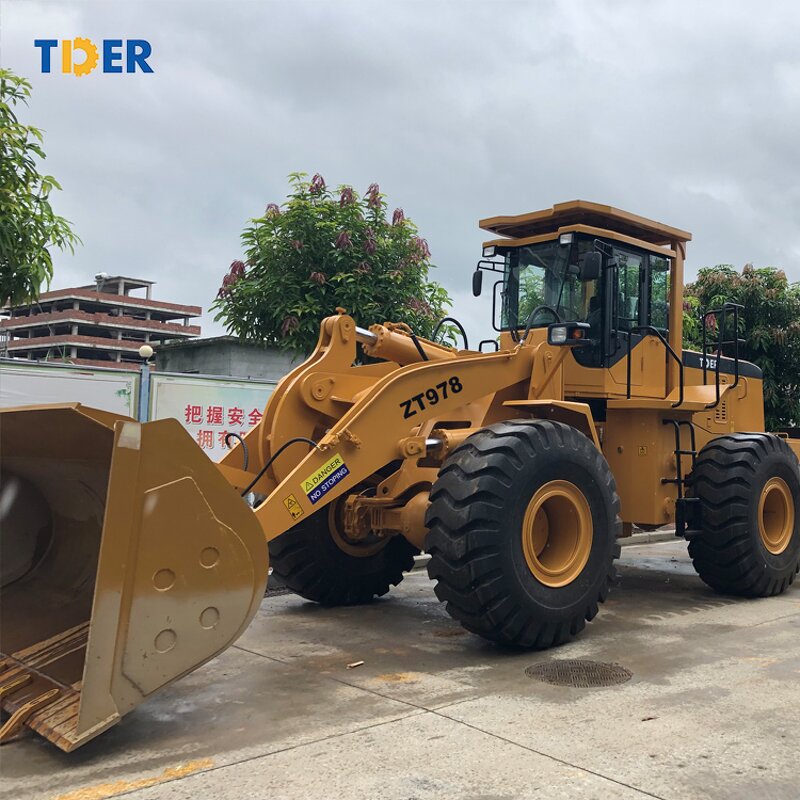 Wheel Loader Manufacturer - TDER 978 Cargador Frontal 7 Ton Large Bucket