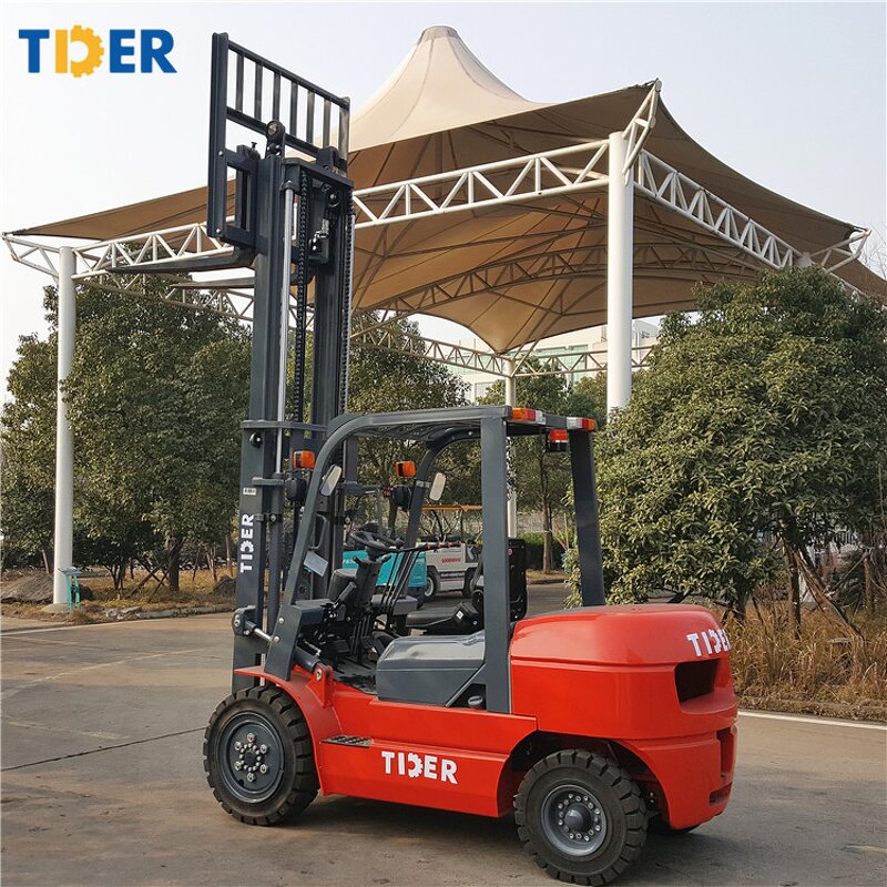 Forklift Manufacturer - TDER Factory Price 2-7 Ton diesel with Side Shifter