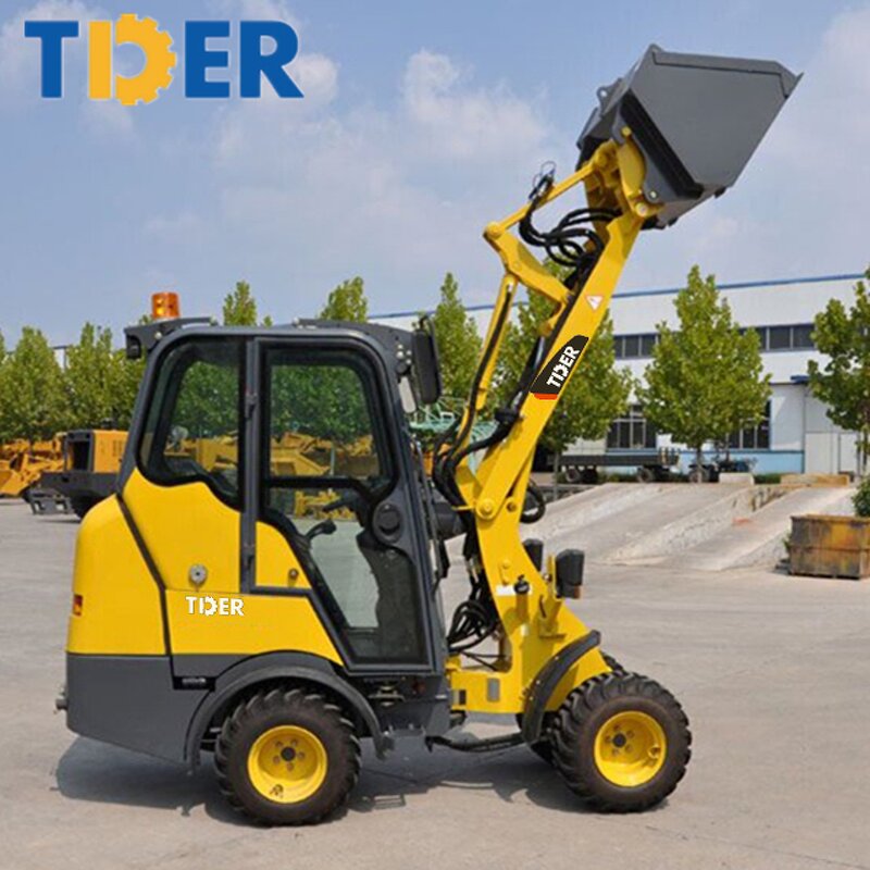 Wheel Loader Manufacturer - TDER 0.3m3 Bucket 0.8 Ton Small Front Wheel