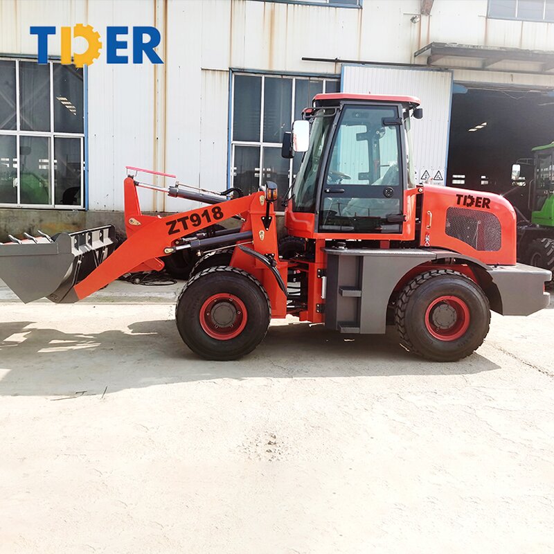 Wheel Loader Manufacturer - TDER Mini Compact Boom 1-1.8 Ton Front End