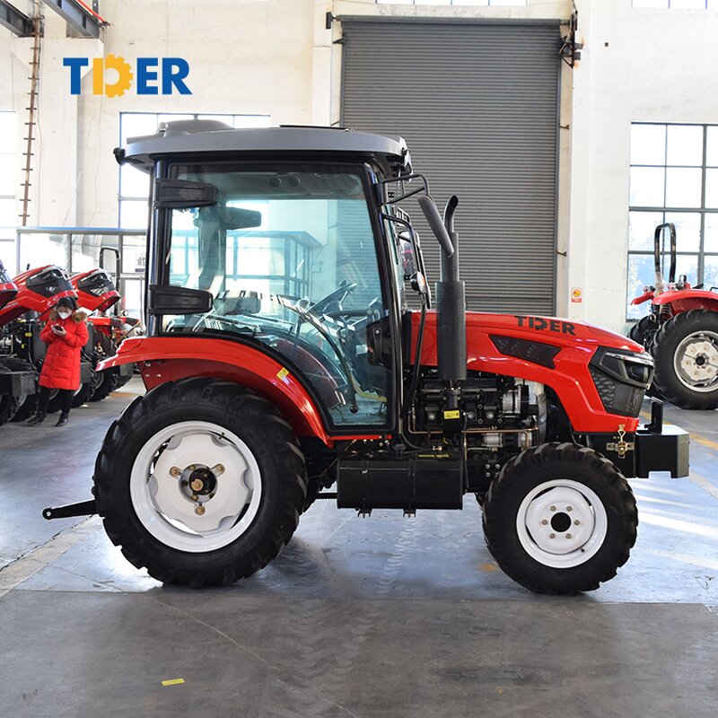 Farm Tractor Manufacturer - TDER Cheap 50-80hp Power Engine Gear with