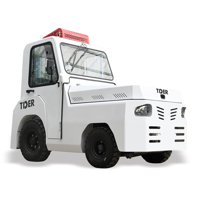 Electric Tow Tractor Manufacturer - TDER Electric 25 Ton Baggage Towing