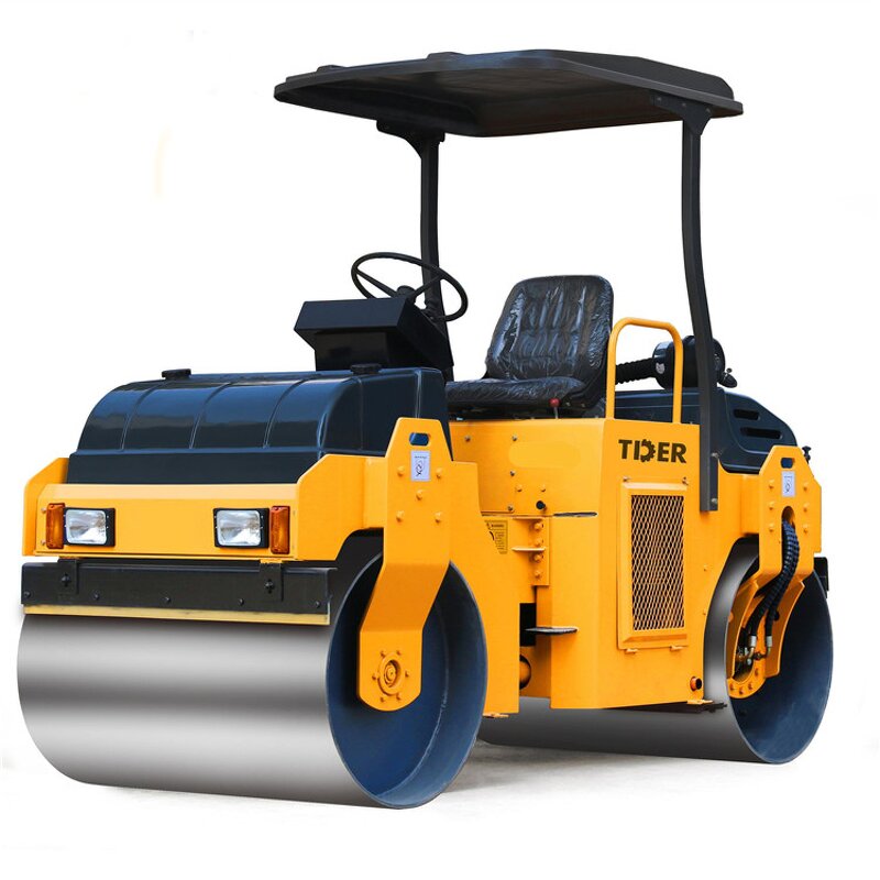 Road Roller Manufacturer - TDER NEW Made in China Double Drum 2-4 TON