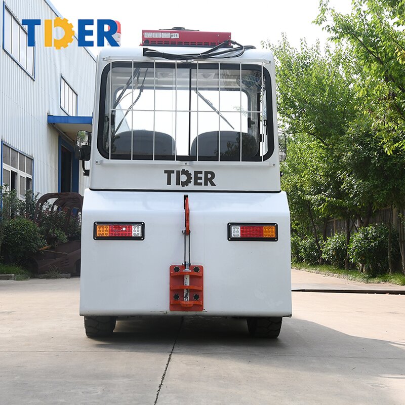 Electric Tow Tractor Manufacturer - TDER Electric 25 Ton Baggage Towing