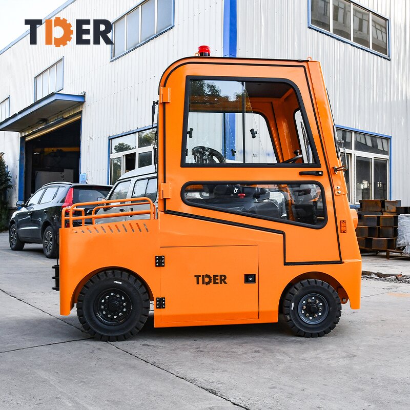 Airport Tow Tractor Manufacturer - TDER Aviation Atb 10t Luggage 10 Ton