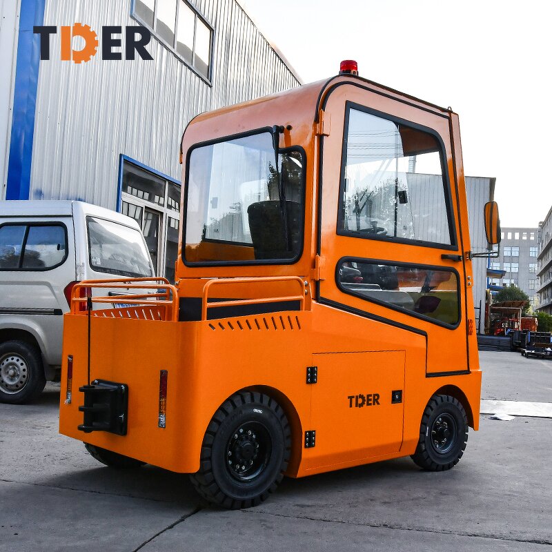 Airport Tow Tractor Manufacturer - TDER Aviation Atb 10t Luggage 10 Ton