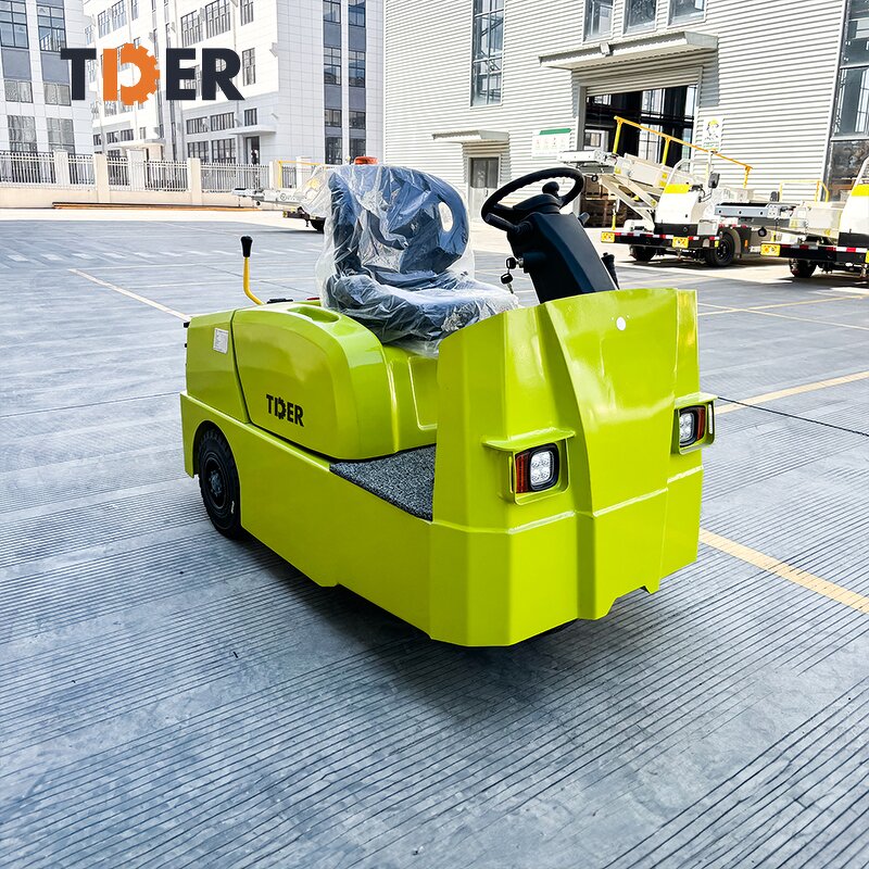 Aircraft Tow Tractor Manufacturer - TDER Electric Battery Mini Small 0.6