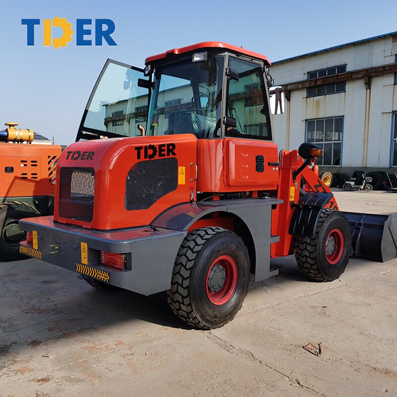 Wheel Loader Manufacturer - TDER Mini Compact Boom 1-1.8 Ton Front End