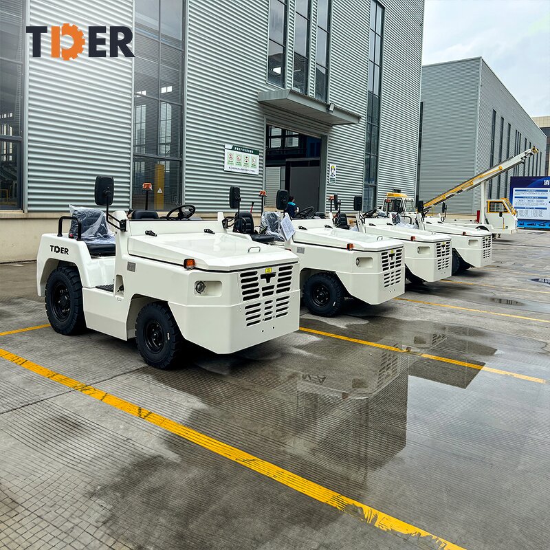 Airport Tractor Manufacturer - TDER GSE Transportation 25KN Seated with