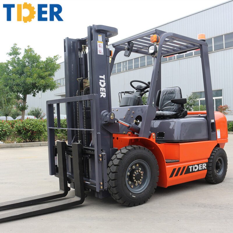 Forklift Manufacturer - TDER Mini Warehouse Truck 1-1.5ton diesel 3-6m