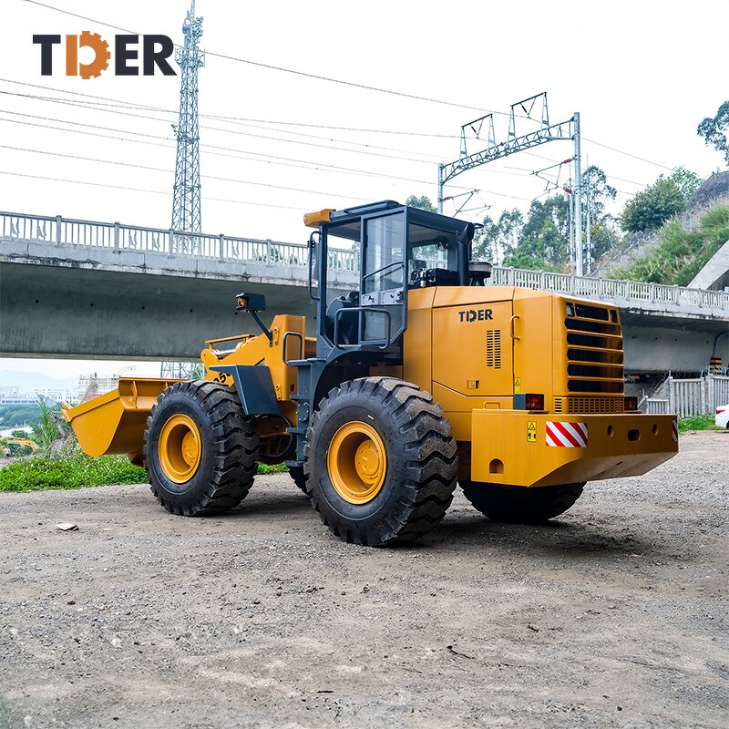Wheel Loader Manufacturer - TDER 2025 Heavy Duty 4x4 5 Ton Diesel Price