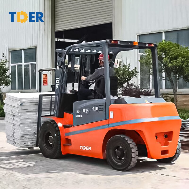 Electric Forklift Manufacturer - TDER 5-7 Ton Compact Electric Powered