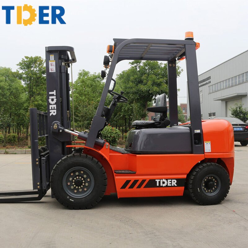 Forklift Manufacturer - TDER Mini Warehouse Truck 1-1.5ton diesel 3-6m
