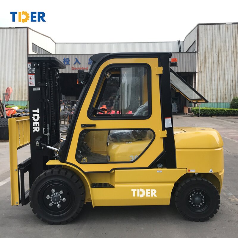 Forklift Manufacturer - TDER 3 Ton Small diesel Truck With air Conditioner