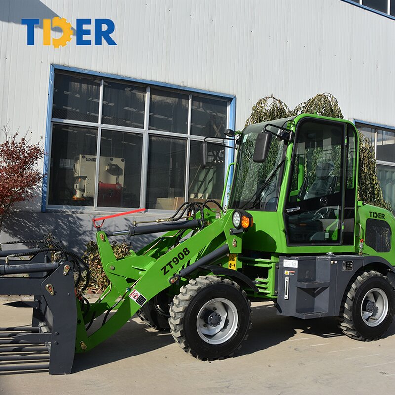 Front Wheel Loader Manufacturer - OEM/ODM 2025 New 0.8 T 800kg Ce Approved