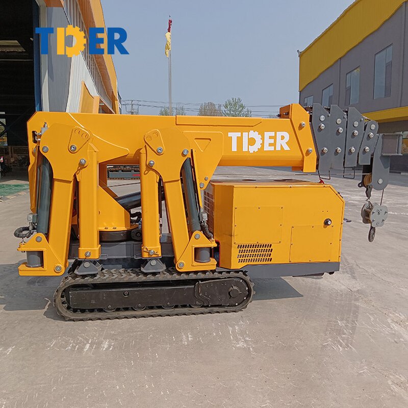 Spider Crane Manufacturer - TDER 2025 3 Tons Spider Crawler Lifting