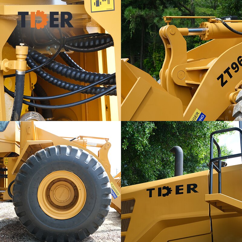 Wheel Loader Manufacturer - TDER EPA Euro 5 4x4 6 Ton 968 Wheel Loaders