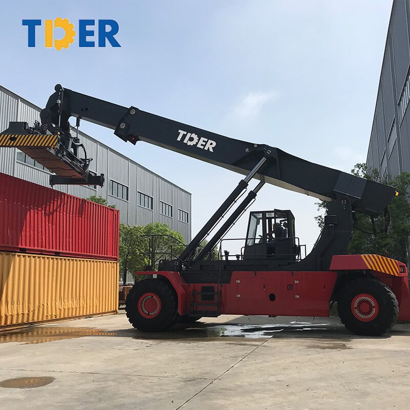 Reach Stacker Manufacturer - TDER China Powerful 45ton RS45 Container