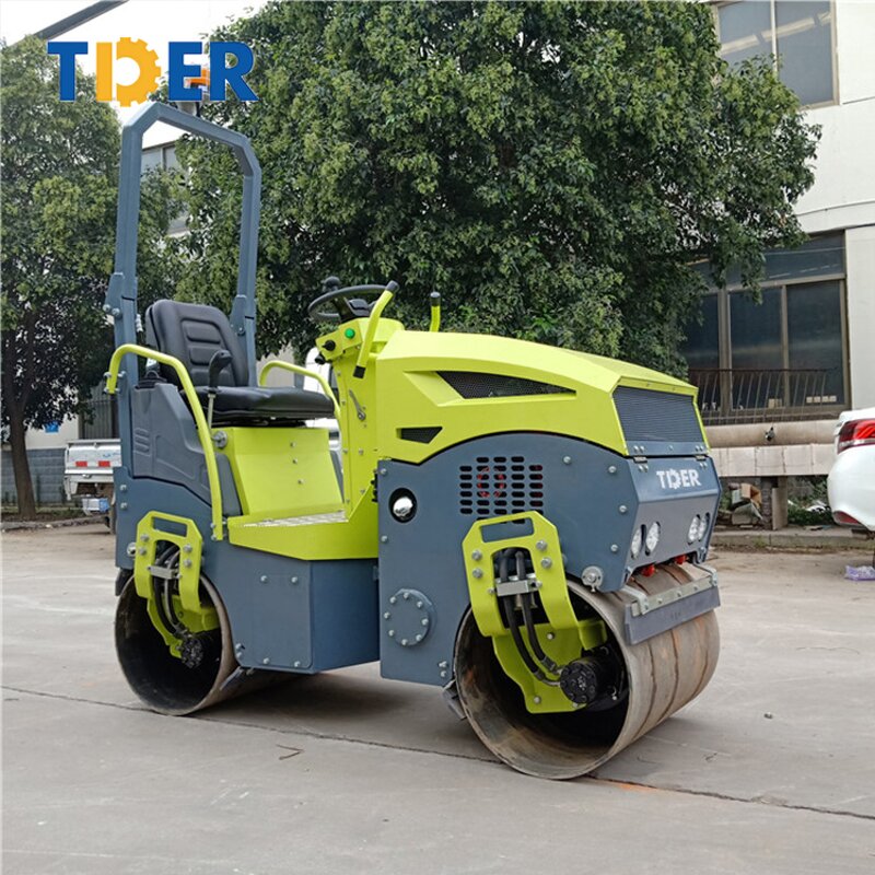 Road Roller Manufacturer - TDER Small Vibratory 1-4ton Mini Compactor