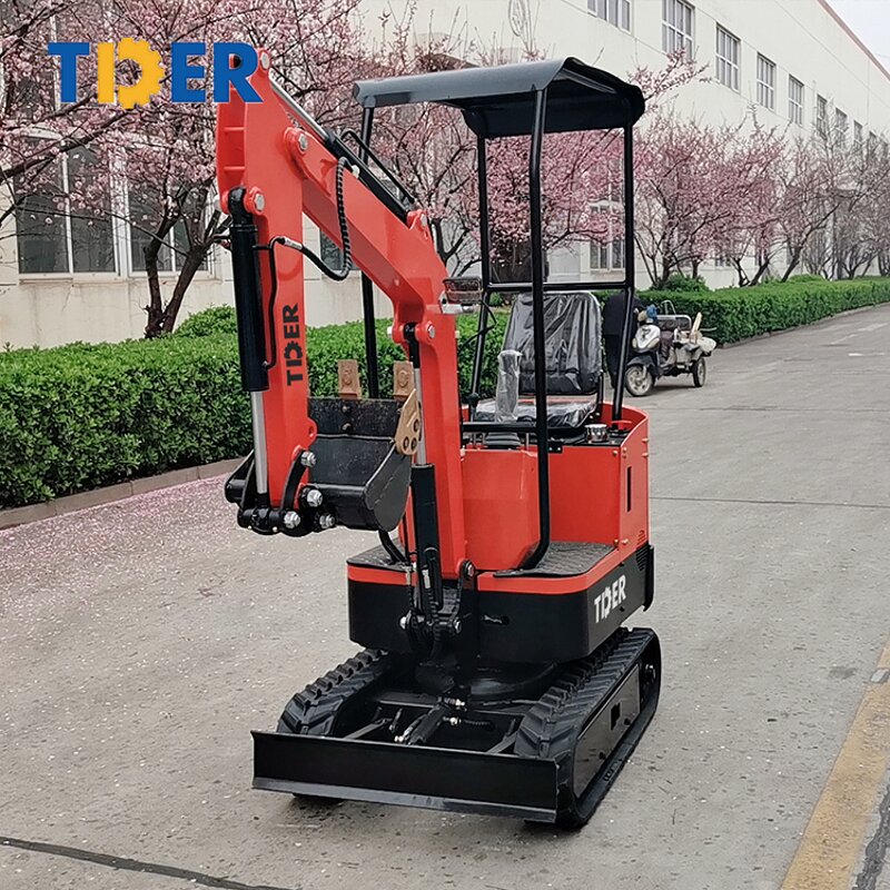 Electric Excavator Manufacturer - TDER Electric Hydraulic 800kg-2t Mini