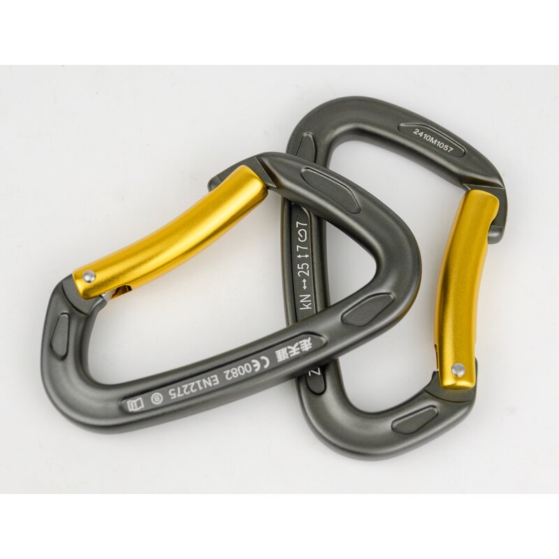 Climbing Carabiner Manufacturer - 25KN D-Shape Backpack Buckle