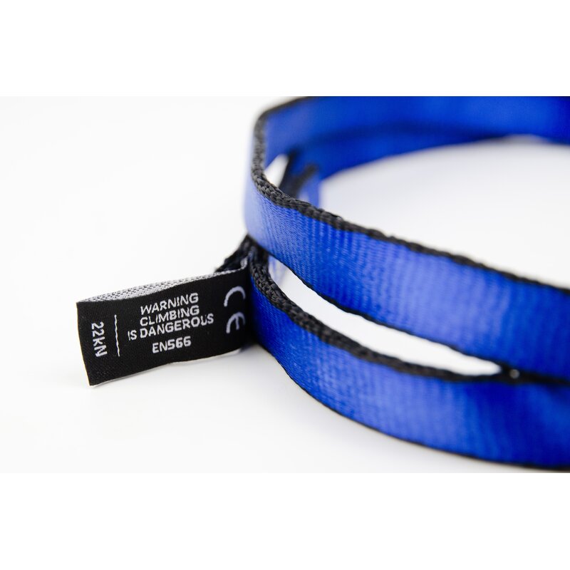 Climbing Sling Supplier - 16mm Blue Polyester Wholesale
